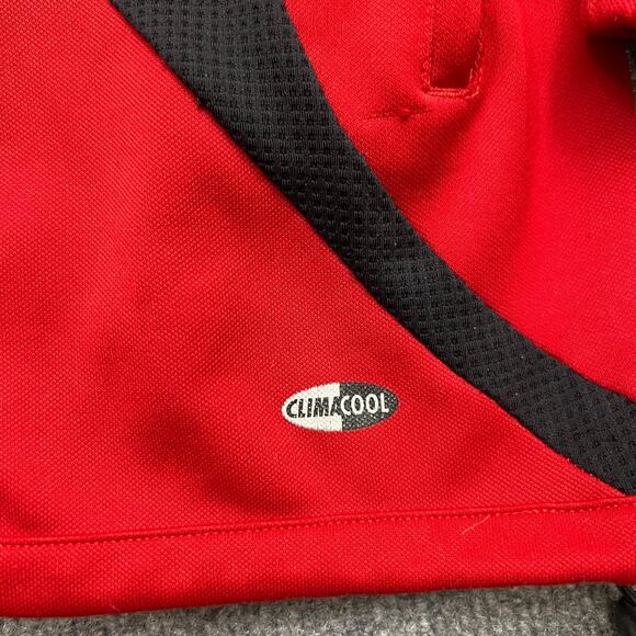 Vintage Adidas Blackhawks LSA Soccer Track Jacket Men Medium Red Full Zip - Picture 4 of 12